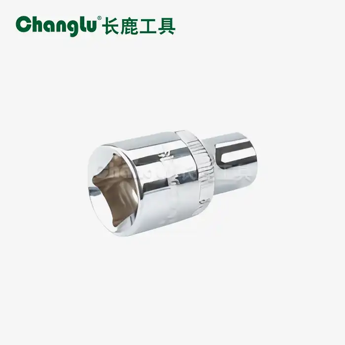 1/2" mirror-finished metric socket